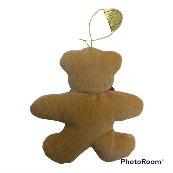 Vintage Christmas Tree Ornaments- Teddy Bear & Hand Made Stocking - Picture 6 of 8